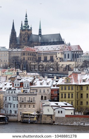 Similar – Prague at winter time