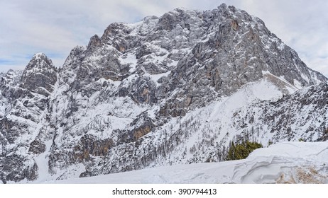 Snowy Rocky Mountain Prisojnik Slovenia Middle Stock Photo Edit Now