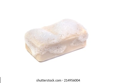 Soap Bar Isolated On White