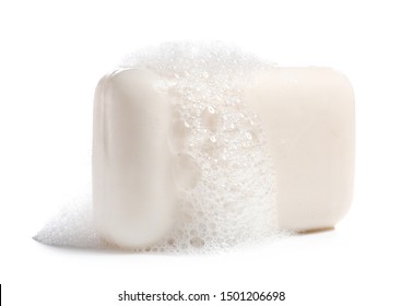 Soap Bar On White Background