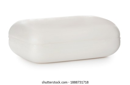 Soap Bar On White Background. Personal Hygiene