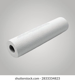 Soap bar showing white rectangular soap bar with circular indentation, isolated. resolution...