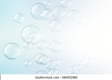 Soap Bubbles Background