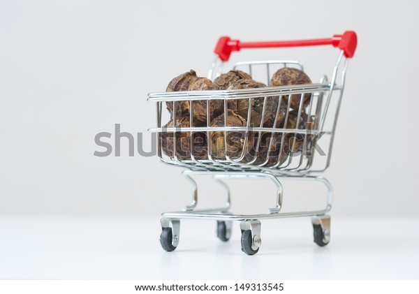 soap nuts natural\
detergent in shopping cart