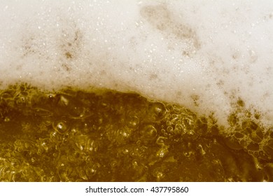 Soapsuds background with air bubbles.