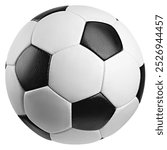 Soccer ball, Football, isolated on white background, clipping path, full depth of field