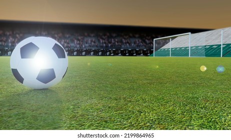 2,325 Soccer Ball Near Goal Images, Stock Photos & Vectors | Shutterstock