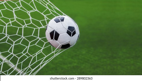Soccer Ball Net Images Stock Photos Vectors Shutterstock