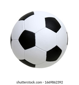 Soccer Ball Isolated On White Background