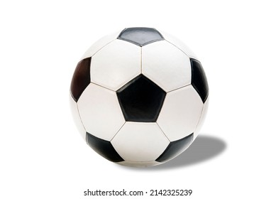 Soccer Ball Isolated On White Background Stock Photo 2142325239 ...