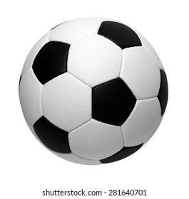 Soccer Ball Isolated On White