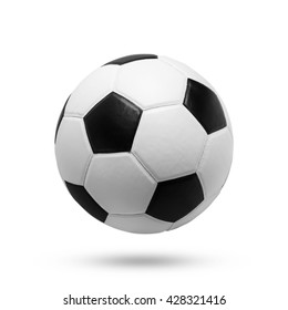 Soccer Ball Isolated On White Background.