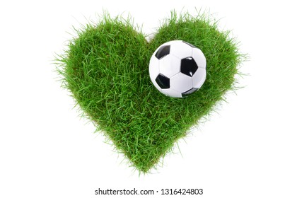 heart shaped soccer ball