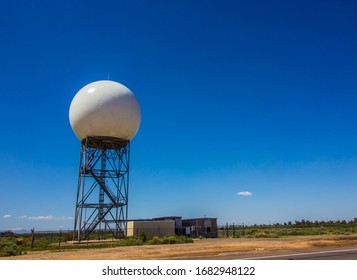 Soccer Ball Shaped Weather Radar Tower