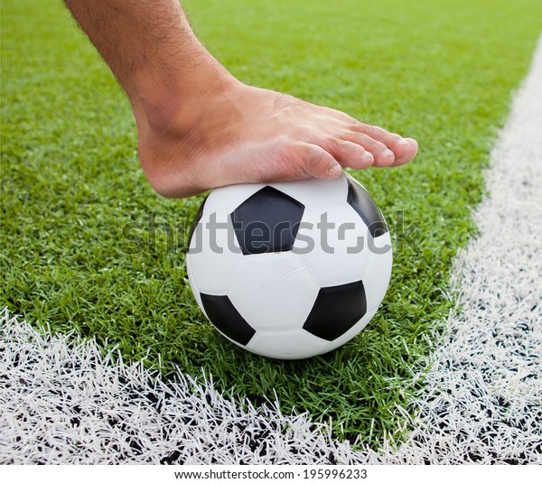 ball under foot