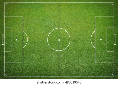 soccer field - Shutterstock ID 493319545