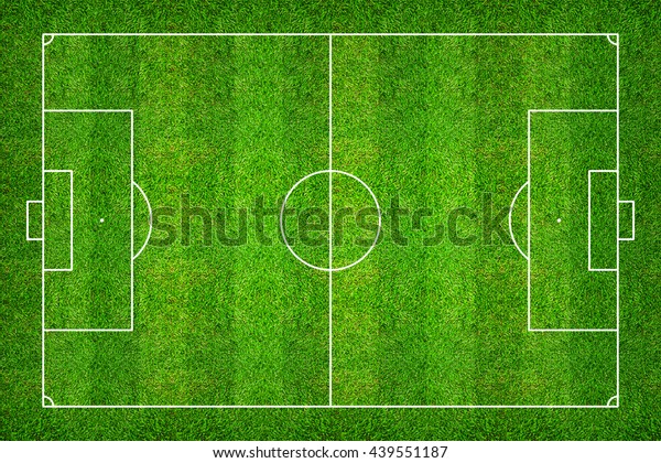 Soccer Field Football Field Pattern Texture Stock Photo 439551187 ...