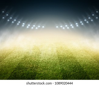 Soccer Field Stadium Background Stock Photo 1089020444 | Shutterstock