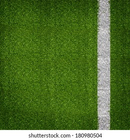 Soccer Or Football Grass Field 