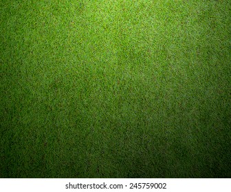 Soccer football grass field