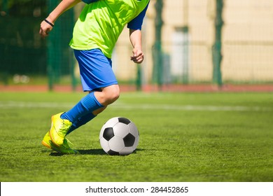 Soccer Football Match Game Training Football Stock Photo 284452865 ...