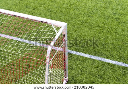 Soccer Goal with soccer field 