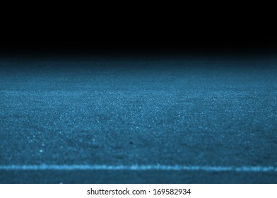 The Soccer Pitch With Black Gradient