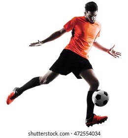 5,807 Soccer players silhouette Stock Photos, Images & Photography ...