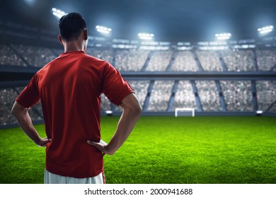 Soccer Player Stadium Stock Photo 2000941688 | Shutterstock