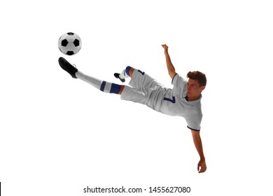 30,673 Football soccer player white uniform Images, Stock Photos ...