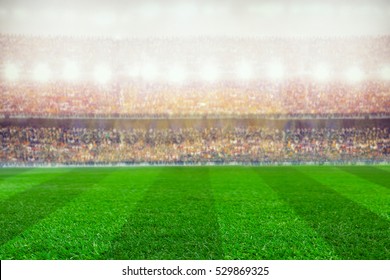 Soccer Or Rugby Stadium Background