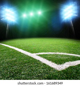 Soccer Stadium Lights Stock Photo 161689349 | Shutterstock