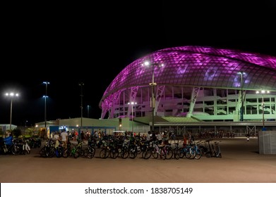 SOCHI, ADLER, RUSSIA - CIRCA AUGUST 2020: The Bolshoy Ice Dome