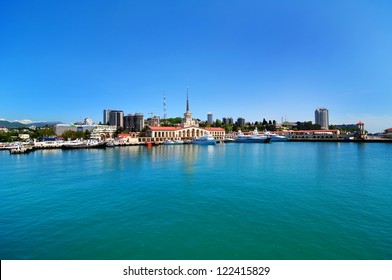 Sochi City Coastal Landscape