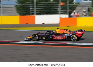 SOCHI, RUSSIA - 29 September 2019: Race Weekend at Formula 1 Grand Prix of Russia 2019
