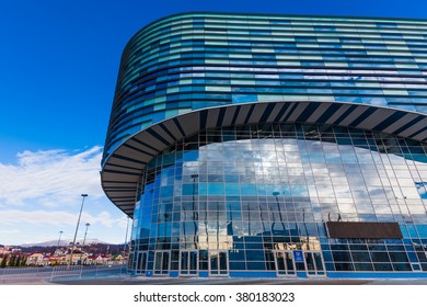 SOCHI, RUSSIA - JANUARY 16, 2016, Iceberg Skating Palace