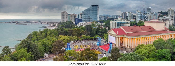 
SOCHI, RUSSIA - JUNE 7, 2017: Kinotavr In Sochi (cinema Competition).