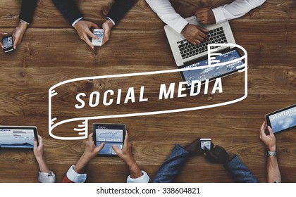 Social Media Network Web Online Internet Concept - Powered by Shutterstock