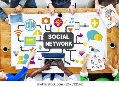 People Connecting Sharing Social Media Stock Photo 189811238 | Shutterstock