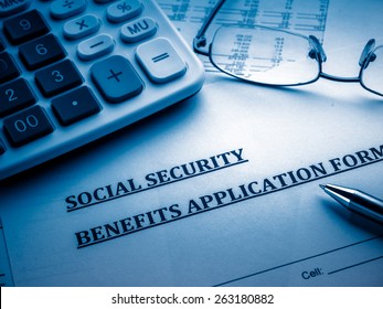 Social Security Benefits Application Form