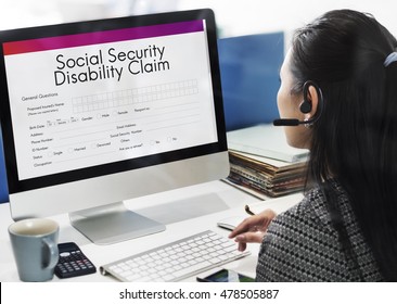 Social Security Disability Claim Concept