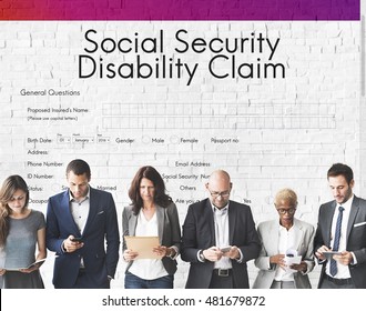 Social Security Disability Claim Concept