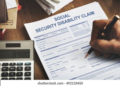 Social Security Disability Claim Concept