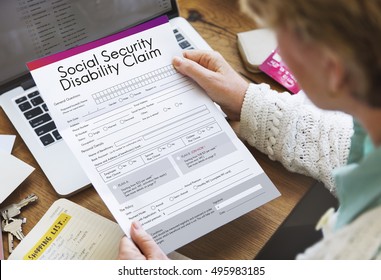 Social Security Disability Claim Concept