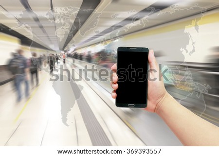 Social technology Handle Mobile Panels black background background blur. design city planet country education geography silhouette settlement topography mapall europe