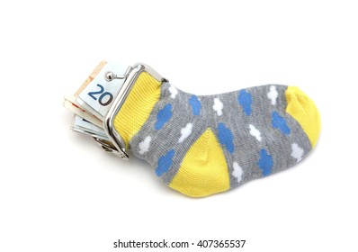 A Sock Filled With Money