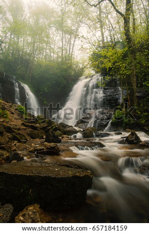 Soco Falls, Cherokee, North Carolina