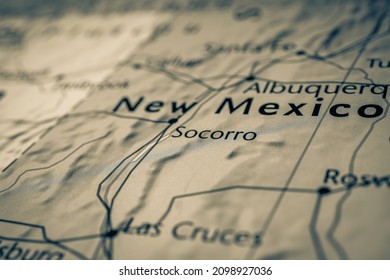 Socorro on the map of USA
