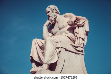 Socrates, ancient greek philosopher - Shutterstock ID 1027476298