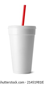 Soda Cup Straw Cut Out On Stock Photo 2145198187 | Shutterstock